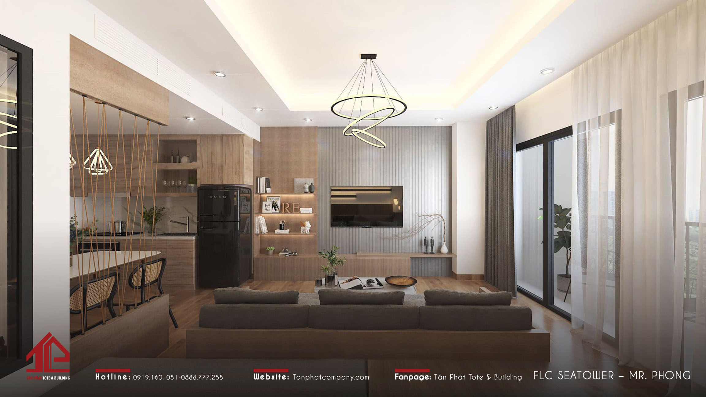 Xu hướng thiết kế nội thất căn hộ chung cư tại Quy Nhơn hiện nay