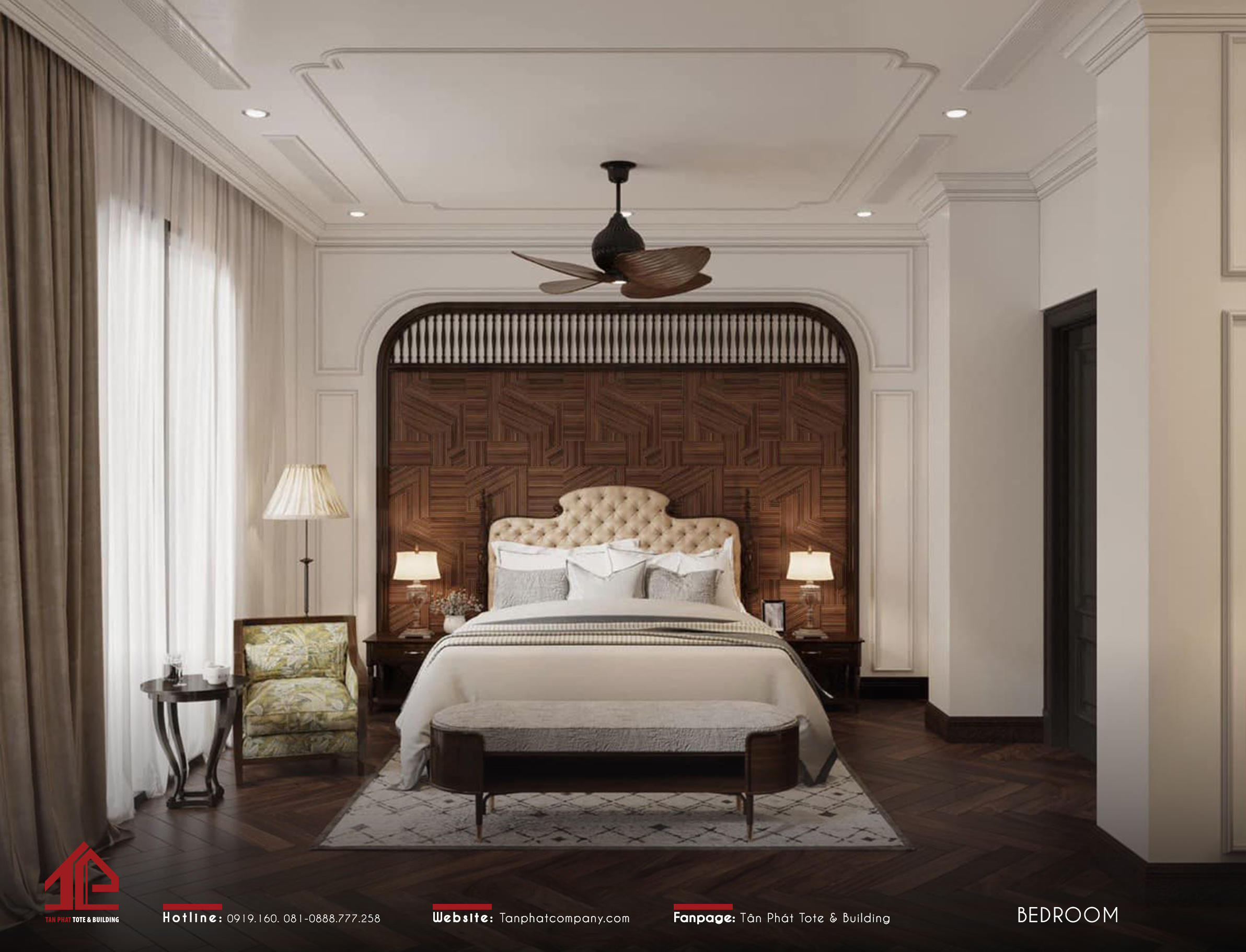 Thiết kế phòng ngủ theo phong cách vintage