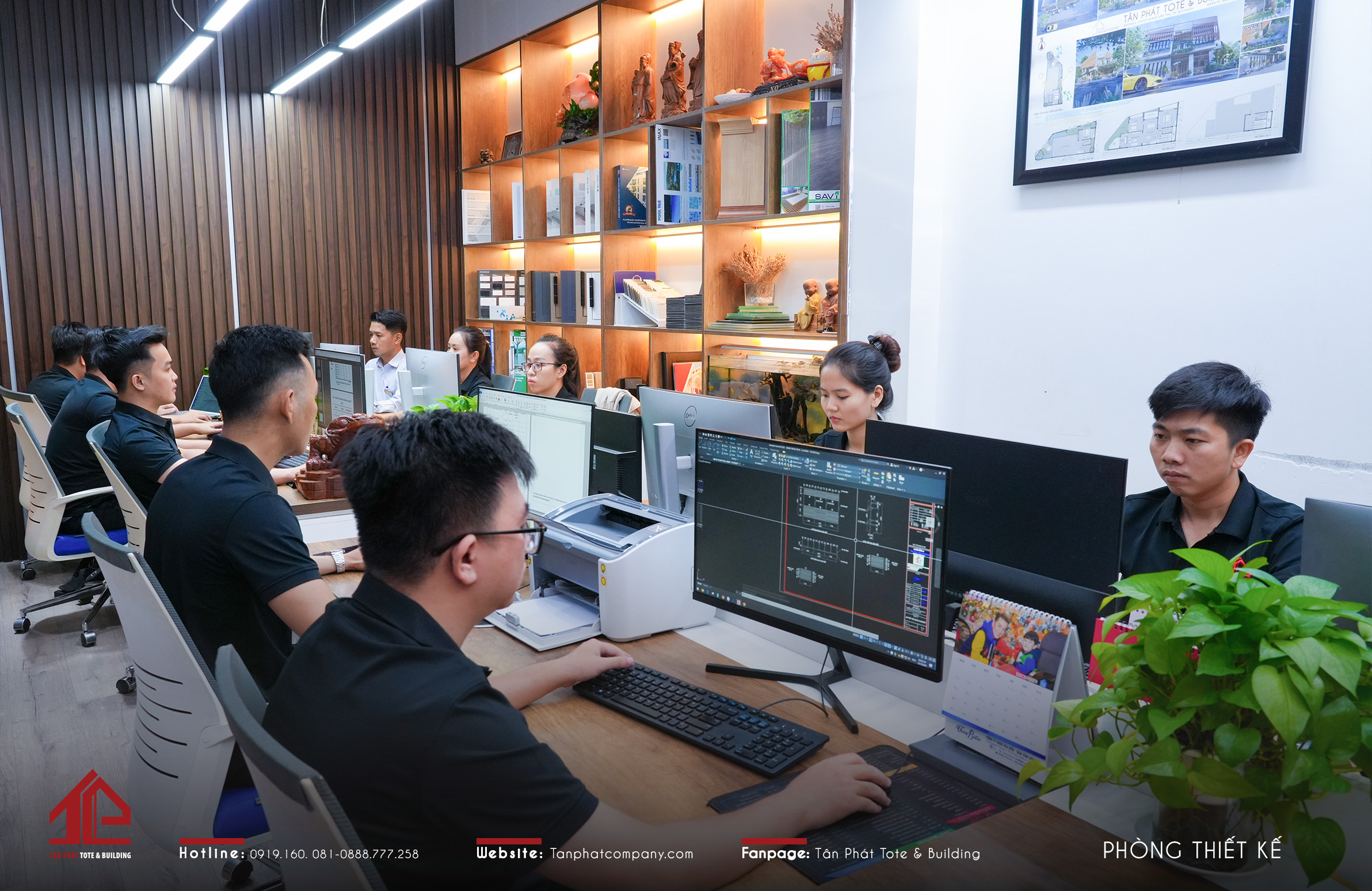 Tân Phát sở hữu đội ngũ kiến trúc sư, kỹ thuật có kinh nghiệm và chuyên môn cao