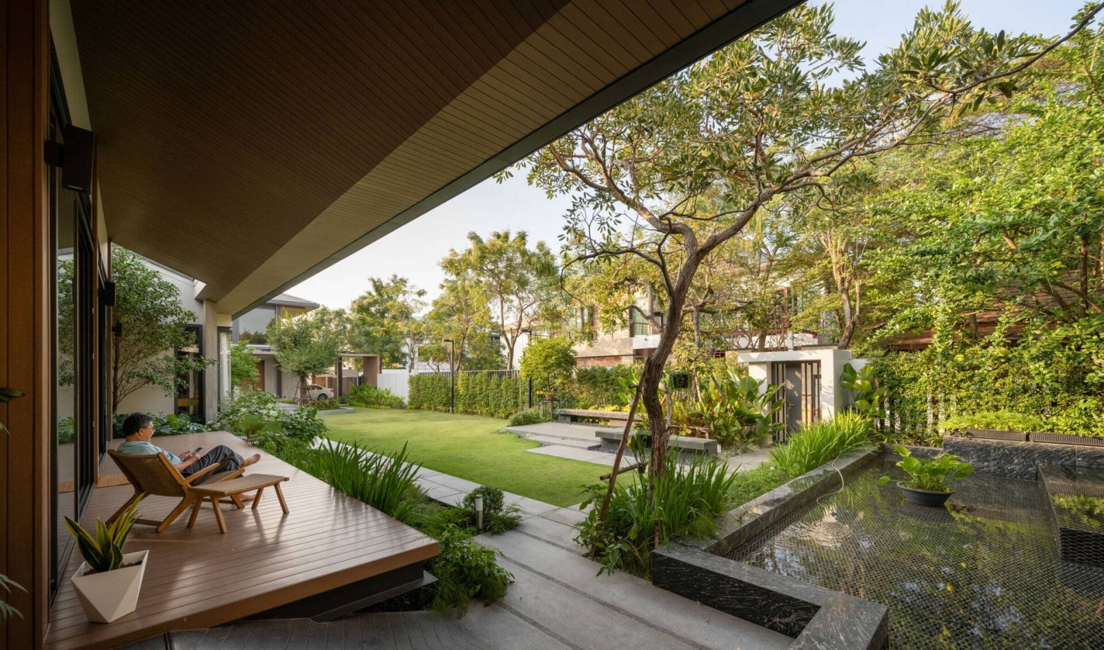 Những mẫu thiết kế nhà vườn sẽ mang đến một không gian sống đẹp, gần gũi với thiên nhiên.