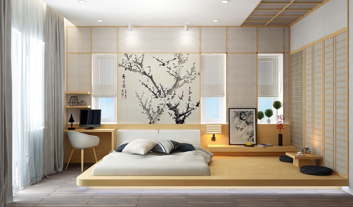 phòng-ngủ-theo-phong-cách-nhật-bản