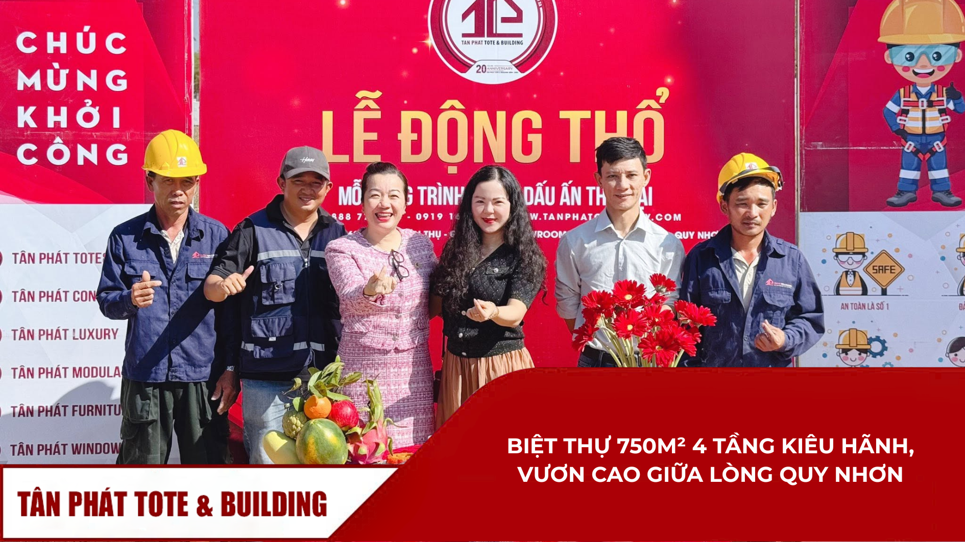 Biệt thự tân cổ điển 4 tầng tại Quy Nhơn